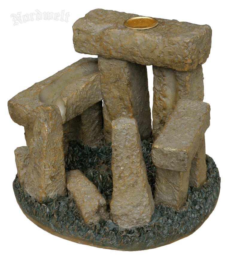 Megalithen Steinkreis der Druiden, Räucherkegelhalter Rückfluss- Kegel, Kultplatz "Stonehenge"