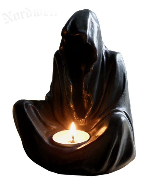 Der Tod Teelichthalter Sensenmann Freund Hein 