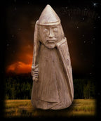 Wikinger mit Schwert Schild  Lewis Figur, Kunststein Polyresin Statue