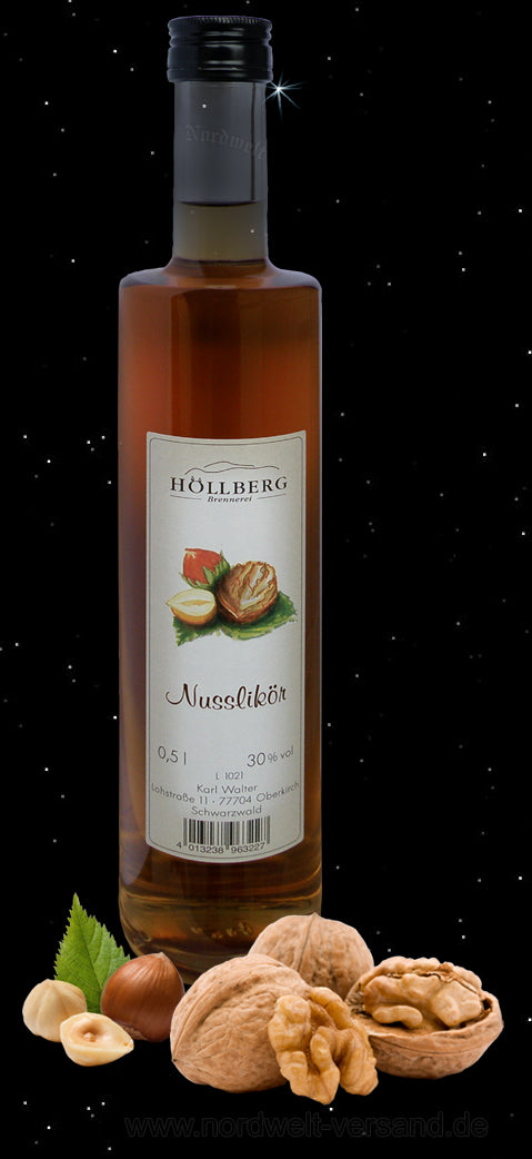 Likör aus Nüssen Nusslikör Haselnuss Walnuss Liköre 30 % vol.
