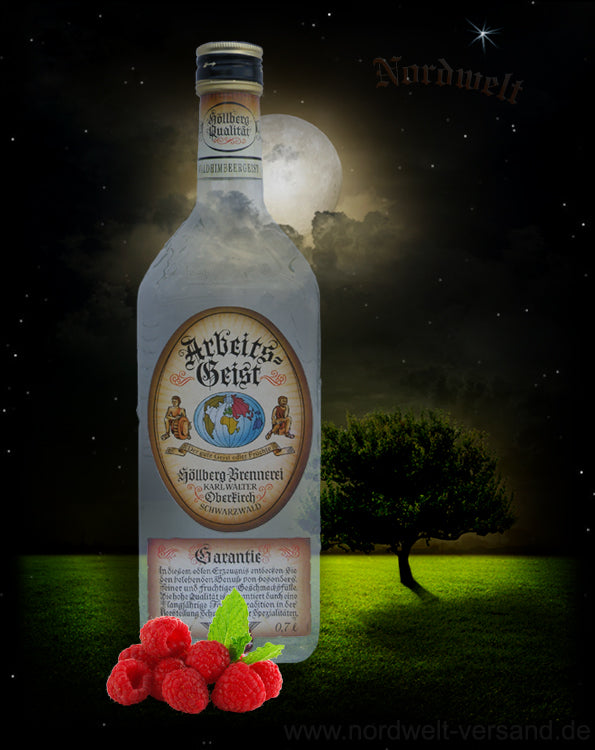 Arbeitsgeist Waldhimbeergeist; 40% vol. Himbeergeist; 700 ml Flasche