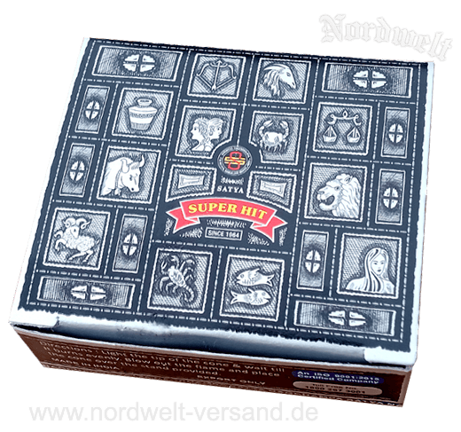 Räucherkegel Super Hit Nag Champa von Satya Räucherkerzen